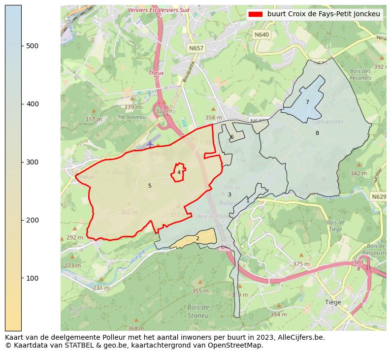 Aantal inwoners op de kaart van de buurt Croix de Fays-Petit Jonckeu: Op deze pagina vind je veel informatie over inwoners (zoals de verdeling naar leeftijdsgroepen, gezinssamenstelling, geslacht, autochtoon of Belgisch met een immigratie achtergrond,...), woningen (aantallen, types, prijs ontwikkeling, gebruik, type eigendom,...) en méér (autobezit, energieverbruik,...)  op basis van open data van STATBEL en diverse andere bronnen!