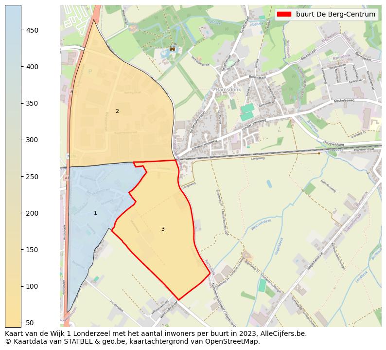 Aantal inwoners op de kaart van de buurt De Berg-Centrum: Op deze pagina vind je veel informatie over inwoners (zoals de verdeling naar leeftijdsgroepen, gezinssamenstelling, geslacht, autochtoon of Belgisch met een immigratie achtergrond,...), woningen (aantallen, types, prijs ontwikkeling, gebruik, type eigendom,...) en méér (autobezit, energieverbruik,...)  op basis van open data van STATBEL en diverse andere bronnen!