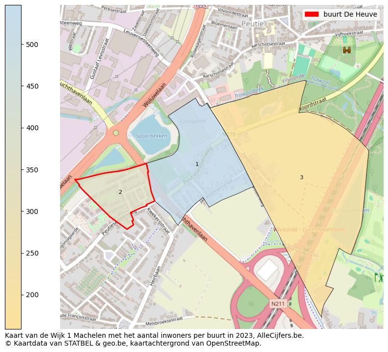 Aantal inwoners op de kaart van de buurt De Heuve: Op deze pagina vind je veel informatie over inwoners (zoals de verdeling naar leeftijdsgroepen, gezinssamenstelling, geslacht, autochtoon of Belgisch met een immigratie achtergrond,...), woningen (aantallen, types, prijs ontwikkeling, gebruik, type eigendom,...) en méér (autobezit, energieverbruik,...)  op basis van open data van STATBEL en diverse andere bronnen!