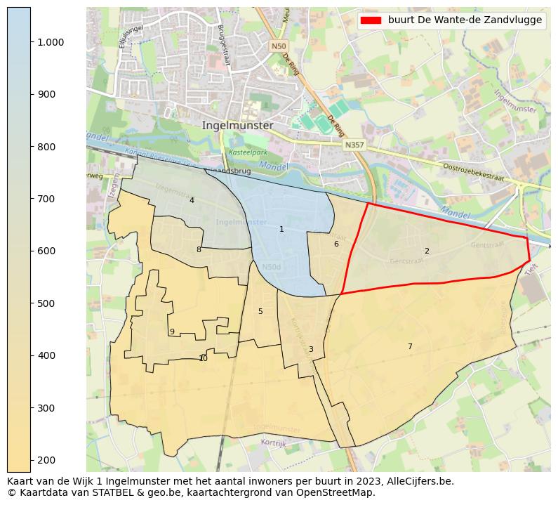 Aantal inwoners op de kaart van de buurt De Wante-de Zandvlugge: Op deze pagina vind je veel informatie over inwoners (zoals de verdeling naar leeftijdsgroepen, gezinssamenstelling, geslacht, autochtoon of Belgisch met een immigratie achtergrond,...), woningen (aantallen, types, prijs ontwikkeling, gebruik, type eigendom,...) en méér (autobezit, energieverbruik,...)  op basis van open data van STATBEL en diverse andere bronnen!