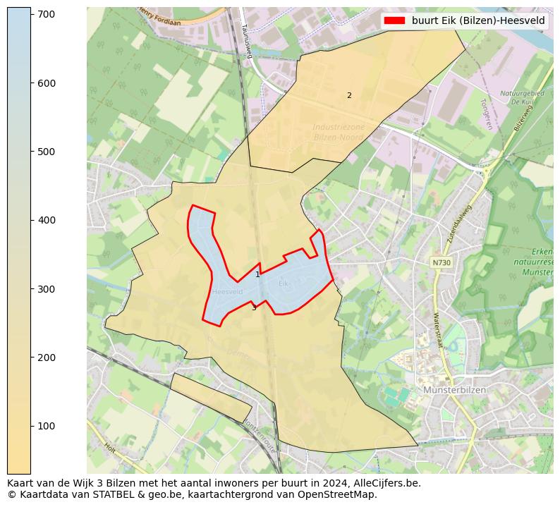 Aantal inwoners op de kaart van de buurt Eik (Bilzen)-Heesveld: Op deze pagina vind je veel informatie over inwoners (zoals de verdeling naar leeftijdsgroepen, gezinssamenstelling, geslacht, autochtoon of Belgisch met een immigratie achtergrond,...), woningen (aantallen, types, prijs ontwikkeling, gebruik, type eigendom,...) en méér (autobezit, energieverbruik,...)  op basis van open data van STATBEL en diverse andere bronnen!