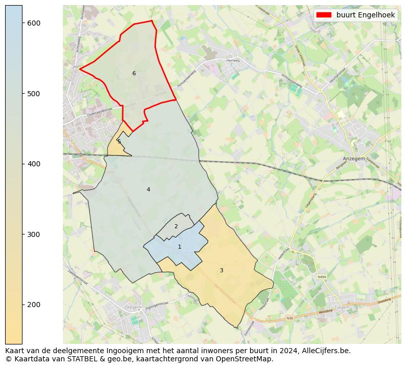 Aantal inwoners op de kaart van de buurt Engelhoek: Op deze pagina vind je veel informatie over inwoners (zoals de verdeling naar leeftijdsgroepen, gezinssamenstelling, geslacht, autochtoon of Belgisch met een immigratie achtergrond,...), woningen (aantallen, types, prijs ontwikkeling, gebruik, type eigendom,...) en méér (autobezit, energieverbruik,...)  op basis van open data van STATBEL en diverse andere bronnen!