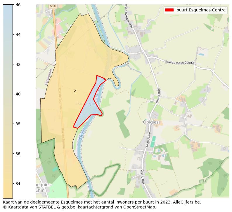 Aantal inwoners op de kaart van de buurt Esquelmes-Centre: Op deze pagina vind je veel informatie over inwoners (zoals de verdeling naar leeftijdsgroepen, gezinssamenstelling, geslacht, autochtoon of Belgisch met een immigratie achtergrond,...), woningen (aantallen, types, prijs ontwikkeling, gebruik, type eigendom,...) en méér (autobezit, energieverbruik,...)  op basis van open data van STATBEL en diverse andere bronnen!