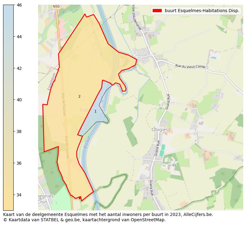 Aantal inwoners op de kaart van de buurt Esquelmes-Habitations Disp.: Op deze pagina vind je veel informatie over inwoners (zoals de verdeling naar leeftijdsgroepen, gezinssamenstelling, geslacht, autochtoon of Belgisch met een immigratie achtergrond,...), woningen (aantallen, types, prijs ontwikkeling, gebruik, type eigendom,...) en méér (autobezit, energieverbruik,...)  op basis van open data van STATBEL en diverse andere bronnen!