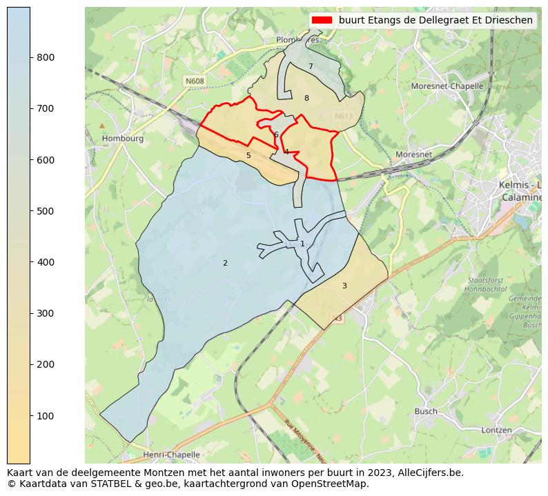 Aantal inwoners op de kaart van de buurt Etangs de Dellegraet Et Drieschen: Op deze pagina vind je veel informatie over inwoners (zoals de verdeling naar leeftijdsgroepen, gezinssamenstelling, geslacht, autochtoon of Belgisch met een immigratie achtergrond,...), woningen (aantallen, types, prijs ontwikkeling, gebruik, type eigendom,...) en méér (autobezit, energieverbruik,...)  op basis van open data van STATBEL en diverse andere bronnen!