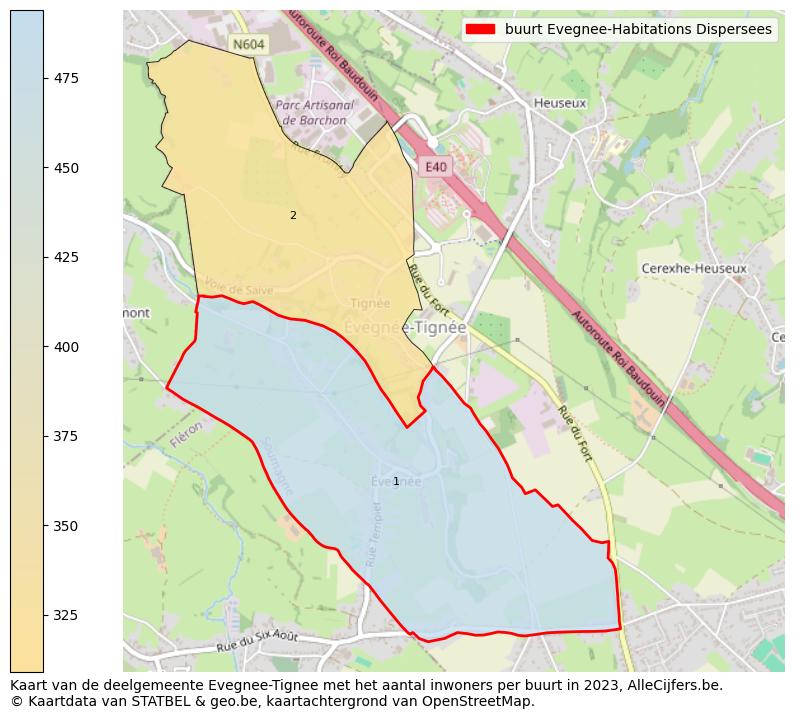 Aantal inwoners op de kaart van de buurt Evegnee-Habitations Dispersees: Op deze pagina vind je veel informatie over inwoners (zoals de verdeling naar leeftijdsgroepen, gezinssamenstelling, geslacht, autochtoon of Belgisch met een immigratie achtergrond,...), woningen (aantallen, types, prijs ontwikkeling, gebruik, type eigendom,...) en méér (autobezit, energieverbruik,...)  op basis van open data van STATBEL en diverse andere bronnen!