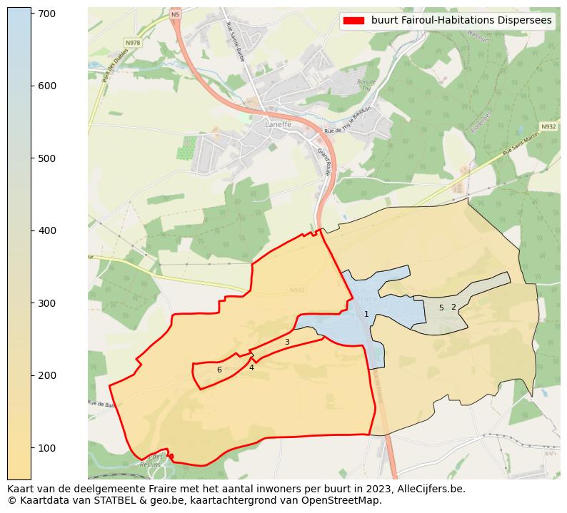 Aantal inwoners op de kaart van de buurt Fairoul-Habitations Dispersees: Op deze pagina vind je veel informatie over inwoners (zoals de verdeling naar leeftijdsgroepen, gezinssamenstelling, geslacht, autochtoon of Belgisch met een immigratie achtergrond,...), woningen (aantallen, types, prijs ontwikkeling, gebruik, type eigendom,...) en méér (autobezit, energieverbruik,...)  op basis van open data van STATBEL en diverse andere bronnen!