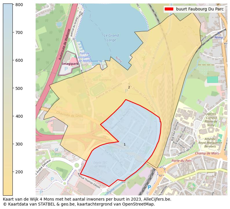 Aantal inwoners op de kaart van de buurt Faubourg Du Parc: Op deze pagina vind je veel informatie over inwoners (zoals de verdeling naar leeftijdsgroepen, gezinssamenstelling, geslacht, autochtoon of Belgisch met een immigratie achtergrond,...), woningen (aantallen, types, prijs ontwikkeling, gebruik, type eigendom,...) en méér (autobezit, energieverbruik,...)  op basis van open data van STATBEL en diverse andere bronnen!