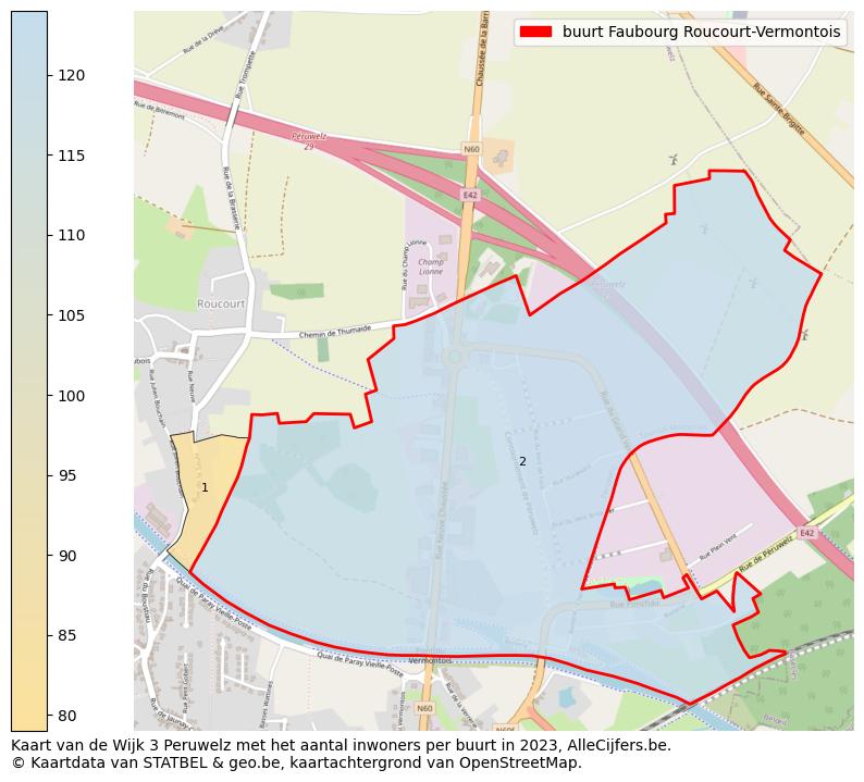 Aantal inwoners op de kaart van de buurt Faubourg Roucourt-Vermontois: Op deze pagina vind je veel informatie over inwoners (zoals de verdeling naar leeftijdsgroepen, gezinssamenstelling, geslacht, autochtoon of Belgisch met een immigratie achtergrond,...), woningen (aantallen, types, prijs ontwikkeling, gebruik, type eigendom,...) en méér (autobezit, energieverbruik,...)  op basis van open data van STATBEL en diverse andere bronnen!