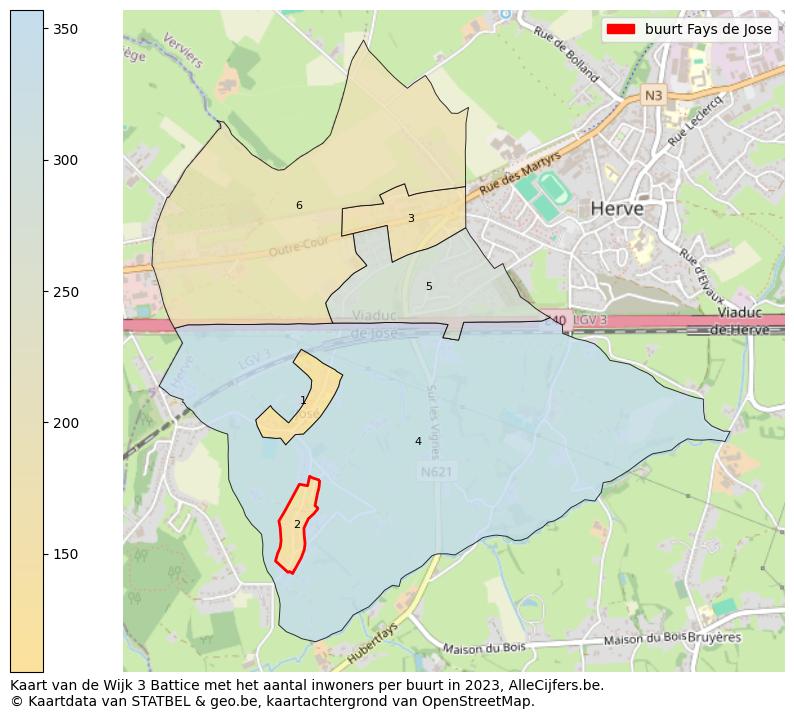 Aantal inwoners op de kaart van de buurt Fays de Jose: Op deze pagina vind je veel informatie over inwoners (zoals de verdeling naar leeftijdsgroepen, gezinssamenstelling, geslacht, autochtoon of Belgisch met een immigratie achtergrond,...), woningen (aantallen, types, prijs ontwikkeling, gebruik, type eigendom,...) en méér (autobezit, energieverbruik,...)  op basis van open data van STATBEL en diverse andere bronnen!