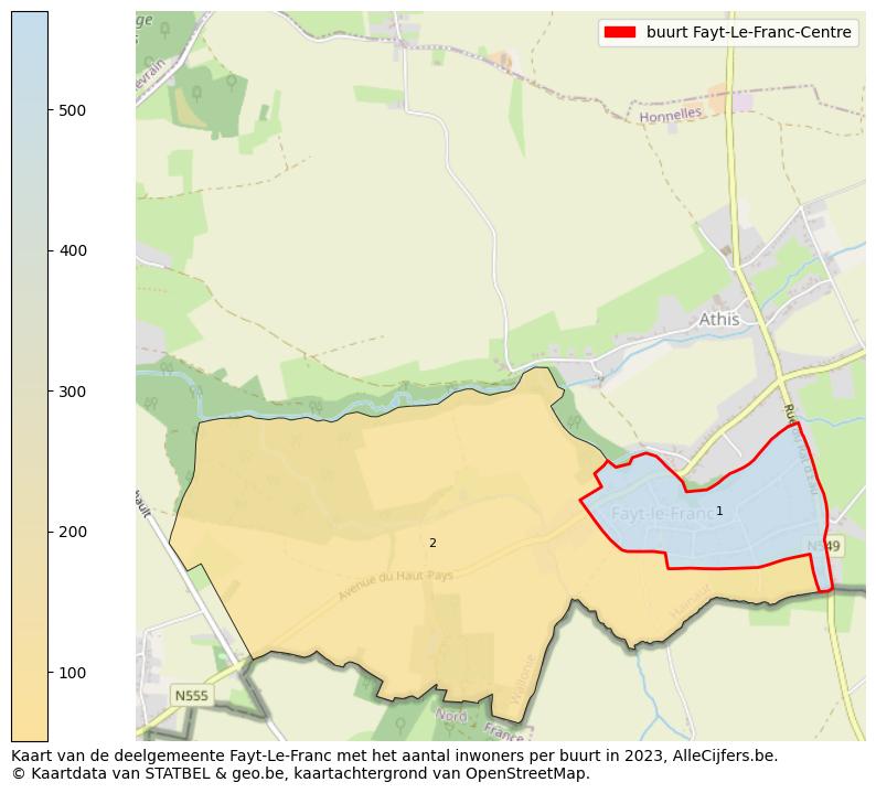 Aantal inwoners op de kaart van de buurt Fayt-Le-Franc-Centre: Op deze pagina vind je veel informatie over inwoners (zoals de verdeling naar leeftijdsgroepen, gezinssamenstelling, geslacht, autochtoon of Belgisch met een immigratie achtergrond,...), woningen (aantallen, types, prijs ontwikkeling, gebruik, type eigendom,...) en méér (autobezit, energieverbruik,...)  op basis van open data van STATBEL en diverse andere bronnen!