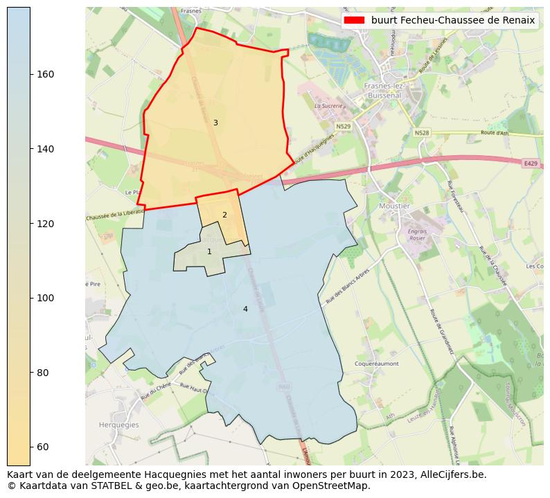 Aantal inwoners op de kaart van de buurt Fecheu-Chaussee de Renaix: Op deze pagina vind je veel informatie over inwoners (zoals de verdeling naar leeftijdsgroepen, gezinssamenstelling, geslacht, autochtoon of Belgisch met een immigratie achtergrond,...), woningen (aantallen, types, prijs ontwikkeling, gebruik, type eigendom,...) en méér (autobezit, energieverbruik,...)  op basis van open data van STATBEL en diverse andere bronnen!