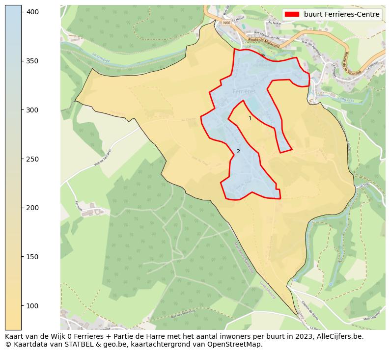 Aantal inwoners op de kaart van de buurt Ferrieres-Centre: Op deze pagina vind je veel informatie over inwoners (zoals de verdeling naar leeftijdsgroepen, gezinssamenstelling, geslacht, autochtoon of Belgisch met een immigratie achtergrond,...), woningen (aantallen, types, prijs ontwikkeling, gebruik, type eigendom,...) en méér (autobezit, energieverbruik,...)  op basis van open data van STATBEL en diverse andere bronnen!