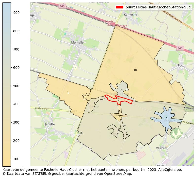 Aantal inwoners op de kaart van de buurt Fexhe-Haut-Clocher-Station-Sud: Op deze pagina vind je veel informatie over inwoners (zoals de verdeling naar leeftijdsgroepen, gezinssamenstelling, geslacht, autochtoon of Belgisch met een immigratie achtergrond,...), woningen (aantallen, types, prijs ontwikkeling, gebruik, type eigendom,...) en méér (autobezit, energieverbruik,...)  op basis van open data van STATBEL en diverse andere bronnen!