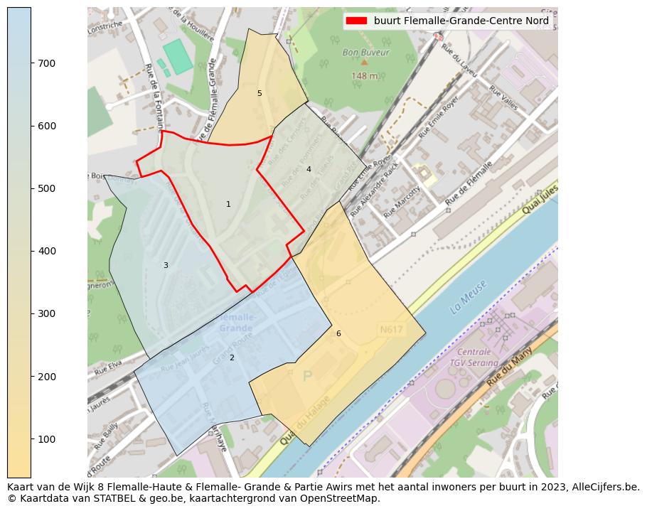 Aantal inwoners op de kaart van de buurt Flemalle-Grande-Centre Nord: Op deze pagina vind je veel informatie over inwoners (zoals de verdeling naar leeftijdsgroepen, gezinssamenstelling, geslacht, autochtoon of Belgisch met een immigratie achtergrond,...), woningen (aantallen, types, prijs ontwikkeling, gebruik, type eigendom,...) en méér (autobezit, energieverbruik,...)  op basis van open data van STATBEL en diverse andere bronnen!