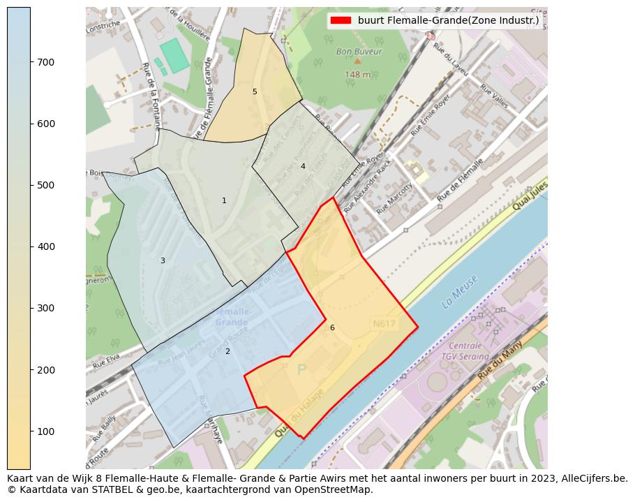 Aantal inwoners op de kaart van de buurt Flemalle-Grande(Zone Industr.): Op deze pagina vind je veel informatie over inwoners (zoals de verdeling naar leeftijdsgroepen, gezinssamenstelling, geslacht, autochtoon of Belgisch met een immigratie achtergrond,...), woningen (aantallen, types, prijs ontwikkeling, gebruik, type eigendom,...) en méér (autobezit, energieverbruik,...)  op basis van open data van STATBEL en diverse andere bronnen!