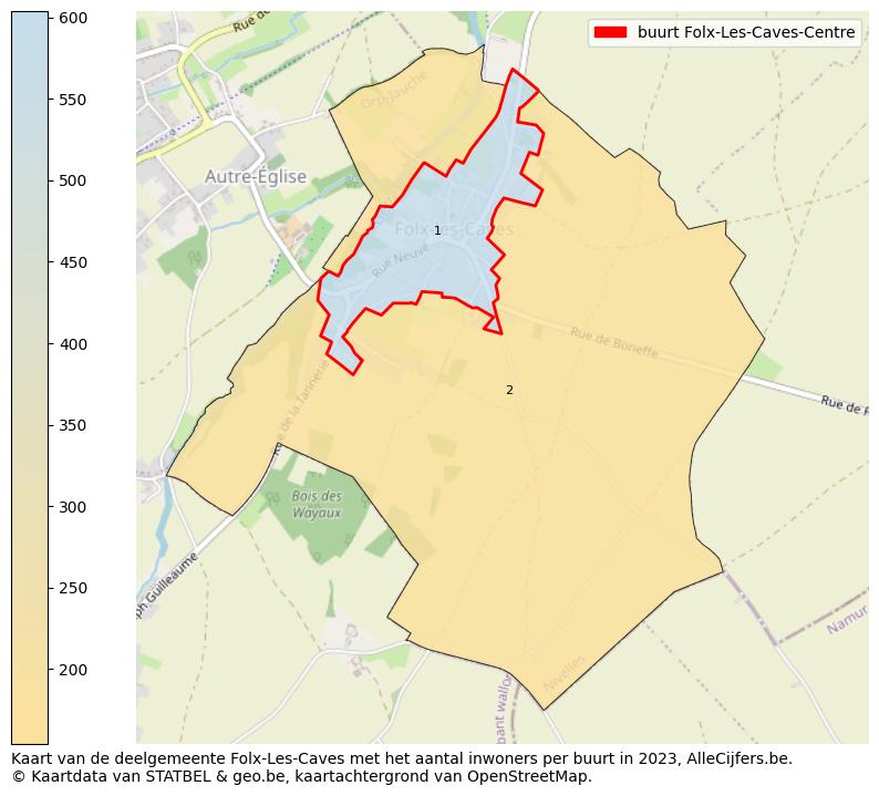 Aantal inwoners op de kaart van de buurt Folx-Les-Caves-Centre: Op deze pagina vind je veel informatie over inwoners (zoals de verdeling naar leeftijdsgroepen, gezinssamenstelling, geslacht, autochtoon of Belgisch met een immigratie achtergrond,...), woningen (aantallen, types, prijs ontwikkeling, gebruik, type eigendom,...) en méér (autobezit, energieverbruik,...)  op basis van open data van STATBEL en diverse andere bronnen!