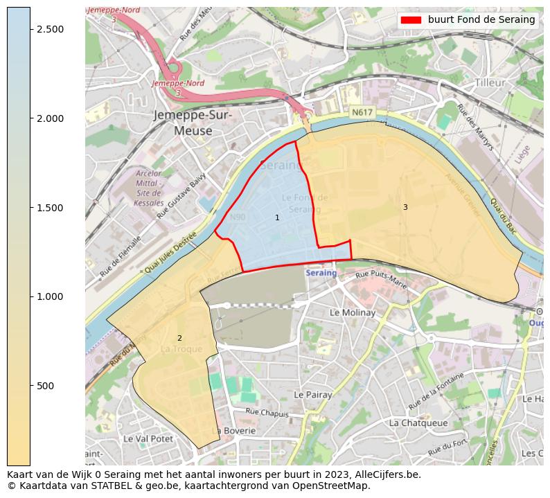 Aantal inwoners op de kaart van de buurt Fond de Seraing: Op deze pagina vind je veel informatie over inwoners (zoals de verdeling naar leeftijdsgroepen, gezinssamenstelling, geslacht, autochtoon of Belgisch met een immigratie achtergrond,...), woningen (aantallen, types, prijs ontwikkeling, gebruik, type eigendom,...) en méér (autobezit, energieverbruik,...)  op basis van open data van STATBEL en diverse andere bronnen!