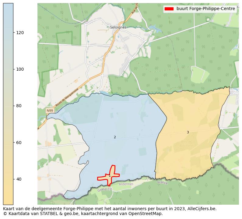 Aantal inwoners op de kaart van de buurt Forge-Philippe-Centre: Op deze pagina vind je veel informatie over inwoners (zoals de verdeling naar leeftijdsgroepen, gezinssamenstelling, geslacht, autochtoon of Belgisch met een immigratie achtergrond,...), woningen (aantallen, types, prijs ontwikkeling, gebruik, type eigendom,...) en méér (autobezit, energieverbruik,...)  op basis van open data van STATBEL en diverse andere bronnen!