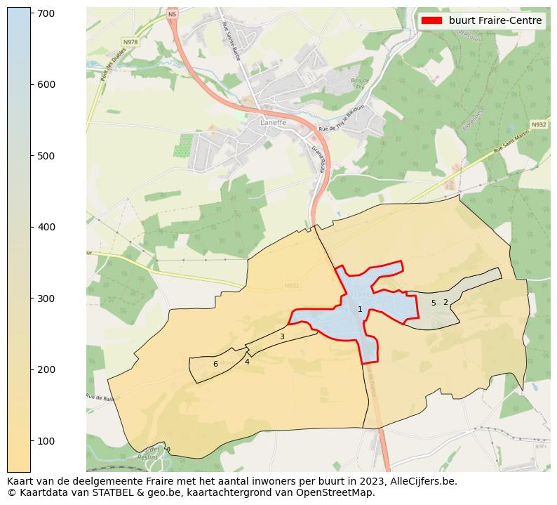 Aantal inwoners op de kaart van de buurt Fraire-Centre: Op deze pagina vind je veel informatie over inwoners (zoals de verdeling naar leeftijdsgroepen, gezinssamenstelling, geslacht, autochtoon of Belgisch met een immigratie achtergrond,...), woningen (aantallen, types, prijs ontwikkeling, gebruik, type eigendom,...) en méér (autobezit, energieverbruik,...)  op basis van open data van STATBEL en diverse andere bronnen!