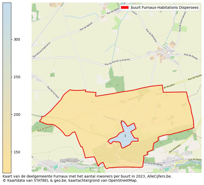 Aantal inwoners op de kaart van de buurt Furnaux-Habitations Dispersees: Op deze pagina vind je veel informatie over inwoners (zoals de verdeling naar leeftijdsgroepen, gezinssamenstelling, geslacht, autochtoon of Belgisch met een immigratie achtergrond,...), woningen (aantallen, types, prijs ontwikkeling, gebruik, type eigendom,...) en méér (autobezit, energieverbruik,...)  op basis van open data van STATBEL en diverse andere bronnen!