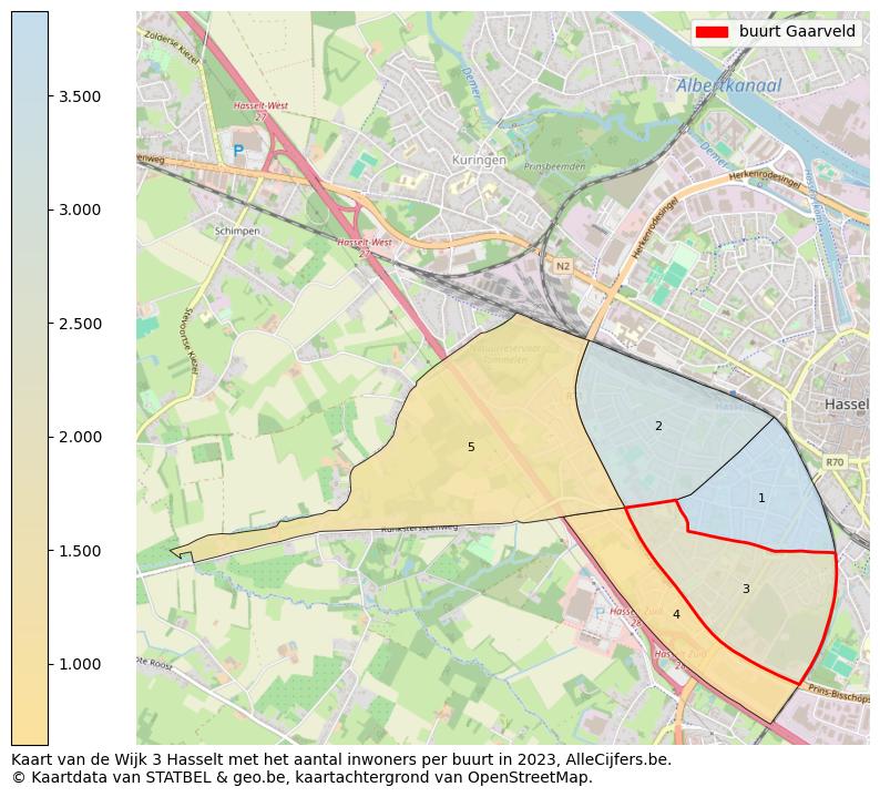 Aantal inwoners op de kaart van de buurt Gaarveld: Op deze pagina vind je veel informatie over inwoners (zoals de verdeling naar leeftijdsgroepen, gezinssamenstelling, geslacht, autochtoon of Belgisch met een immigratie achtergrond,...), woningen (aantallen, types, prijs ontwikkeling, gebruik, type eigendom,...) en méér (autobezit, energieverbruik,...)  op basis van open data van STATBEL en diverse andere bronnen!