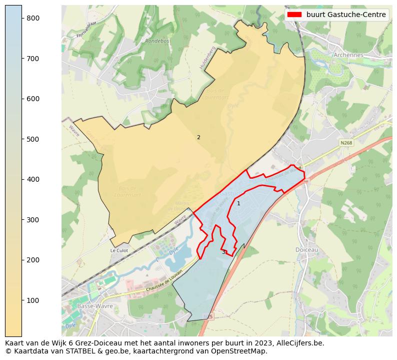 Aantal inwoners op de kaart van de buurt Gastuche-Centre: Op deze pagina vind je veel informatie over inwoners (zoals de verdeling naar leeftijdsgroepen, gezinssamenstelling, geslacht, autochtoon of Belgisch met een immigratie achtergrond,...), woningen (aantallen, types, prijs ontwikkeling, gebruik, type eigendom,...) en méér (autobezit, energieverbruik,...)  op basis van open data van STATBEL en diverse andere bronnen!