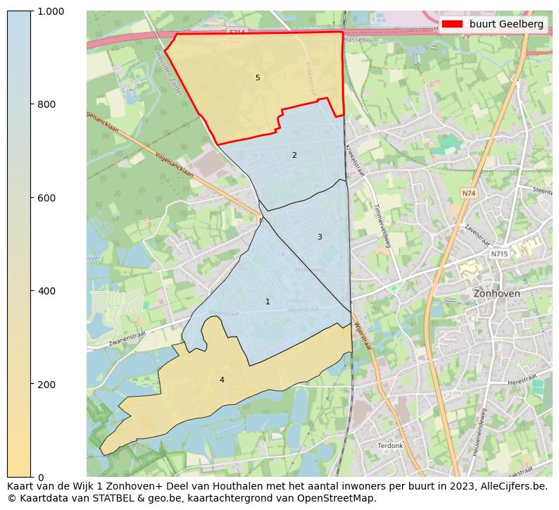 Aantal inwoners op de kaart van de buurt Geelberg: Op deze pagina vind je veel informatie over inwoners (zoals de verdeling naar leeftijdsgroepen, gezinssamenstelling, geslacht, autochtoon of Belgisch met een immigratie achtergrond,...), woningen (aantallen, types, prijs ontwikkeling, gebruik, type eigendom,...) en méér (autobezit, energieverbruik,...)  op basis van open data van STATBEL en diverse andere bronnen!