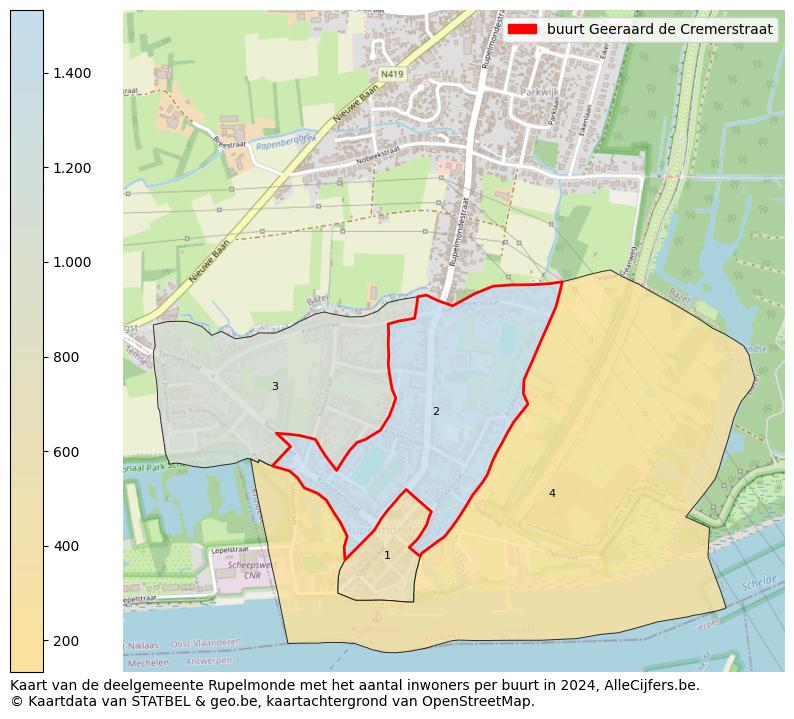 Aantal inwoners op de kaart van de buurt Geeraard de Cremerstraat: Op deze pagina vind je veel informatie over inwoners (zoals de verdeling naar leeftijdsgroepen, gezinssamenstelling, geslacht, autochtoon of Belgisch met een immigratie achtergrond,...), woningen (aantallen, types, prijs ontwikkeling, gebruik, type eigendom,...) en méér (autobezit, energieverbruik,...)  op basis van open data van STATBEL en diverse andere bronnen!