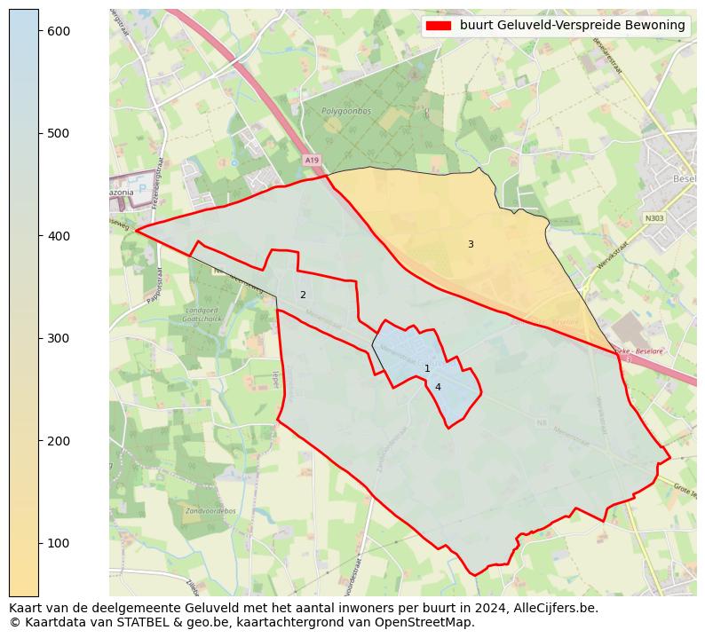 Aantal inwoners op de kaart van de buurt Geluveld-Verspreide Bewoning: Op deze pagina vind je veel informatie over inwoners (zoals de verdeling naar leeftijdsgroepen, gezinssamenstelling, geslacht, autochtoon of Belgisch met een immigratie achtergrond,...), woningen (aantallen, types, prijs ontwikkeling, gebruik, type eigendom,...) en méér (autobezit, energieverbruik,...)  op basis van open data van STATBEL en diverse andere bronnen!