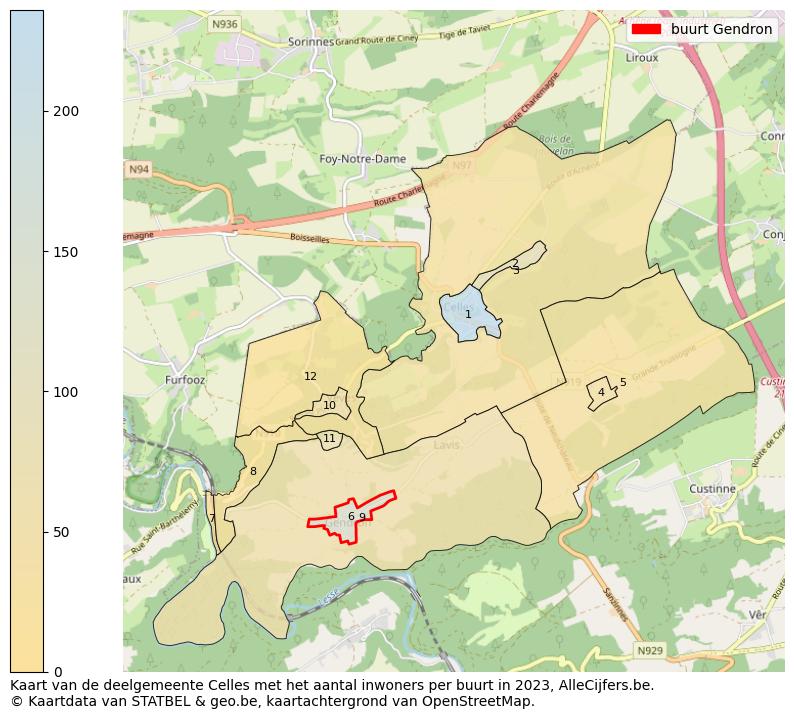 Aantal inwoners op de kaart van de buurt Gendron: Op deze pagina vind je veel informatie over inwoners (zoals de verdeling naar leeftijdsgroepen, gezinssamenstelling, geslacht, autochtoon of Belgisch met een immigratie achtergrond,...), woningen (aantallen, types, prijs ontwikkeling, gebruik, type eigendom,...) en méér (autobezit, energieverbruik,...)  op basis van open data van STATBEL en diverse andere bronnen!