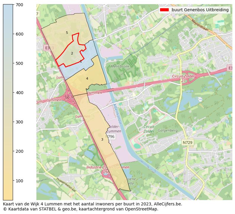 Aantal inwoners op de kaart van de buurt Genenbos Uitbreiding: Op deze pagina vind je veel informatie over inwoners (zoals de verdeling naar leeftijdsgroepen, gezinssamenstelling, geslacht, autochtoon of Belgisch met een immigratie achtergrond,...), woningen (aantallen, types, prijs ontwikkeling, gebruik, type eigendom,...) en méér (autobezit, energieverbruik,...)  op basis van open data van STATBEL en diverse andere bronnen!