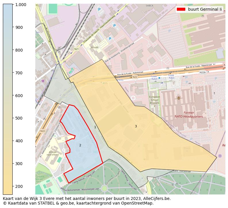 Aantal inwoners op de kaart van de buurt Germinal Ii: Op deze pagina vind je veel informatie over inwoners (zoals de verdeling naar leeftijdsgroepen, gezinssamenstelling, geslacht, autochtoon of Belgisch met een immigratie achtergrond,...), woningen (aantallen, types, prijs ontwikkeling, gebruik, type eigendom,...) en méér (autobezit, energieverbruik,...)  op basis van open data van STATBEL en diverse andere bronnen!