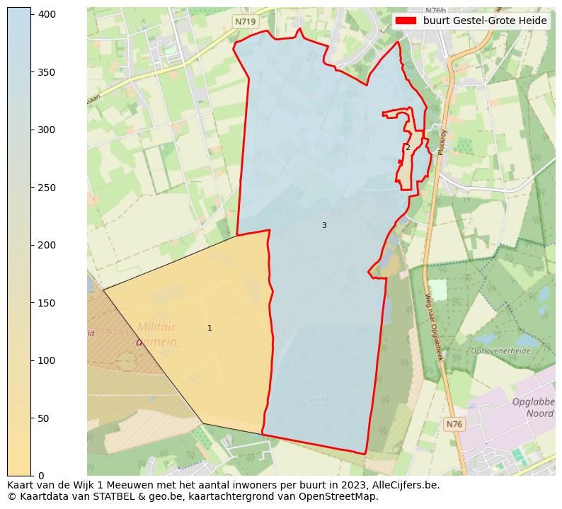 Aantal inwoners op de kaart van de buurt Gestel-Grote Heide: Op deze pagina vind je veel informatie over inwoners (zoals de verdeling naar leeftijdsgroepen, gezinssamenstelling, geslacht, autochtoon of Belgisch met een immigratie achtergrond,...), woningen (aantallen, types, prijs ontwikkeling, gebruik, type eigendom,...) en méér (autobezit, energieverbruik,...)  op basis van open data van STATBEL en diverse andere bronnen!