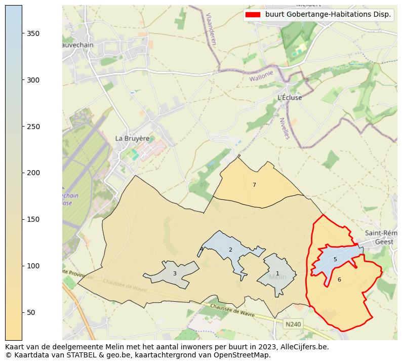 Aantal inwoners op de kaart van de buurt Gobertange-Habitations Disp.: Op deze pagina vind je veel informatie over inwoners (zoals de verdeling naar leeftijdsgroepen, gezinssamenstelling, geslacht, autochtoon of Belgisch met een immigratie achtergrond,...), woningen (aantallen, types, prijs ontwikkeling, gebruik, type eigendom,...) en méér (autobezit, energieverbruik,...)  op basis van open data van STATBEL en diverse andere bronnen!