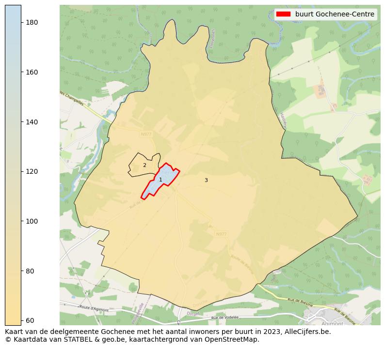 Aantal inwoners op de kaart van de buurt Gochenee-Centre: Op deze pagina vind je veel informatie over inwoners (zoals de verdeling naar leeftijdsgroepen, gezinssamenstelling, geslacht, autochtoon of Belgisch met een immigratie achtergrond,...), woningen (aantallen, types, prijs ontwikkeling, gebruik, type eigendom,...) en méér (autobezit, energieverbruik,...)  op basis van open data van STATBEL en diverse andere bronnen!