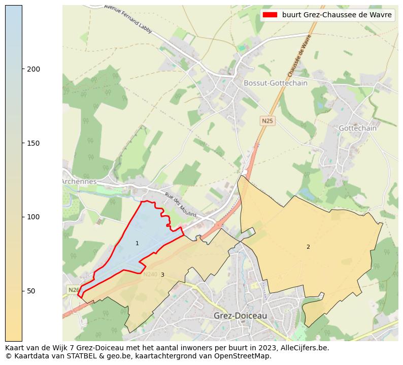 Aantal inwoners op de kaart van de buurt Grez-Chaussee de Wavre: Op deze pagina vind je veel informatie over inwoners (zoals de verdeling naar leeftijdsgroepen, gezinssamenstelling, geslacht, autochtoon of Belgisch met een immigratie achtergrond,...), woningen (aantallen, types, prijs ontwikkeling, gebruik, type eigendom,...) en méér (autobezit, energieverbruik,...)  op basis van open data van STATBEL en diverse andere bronnen!