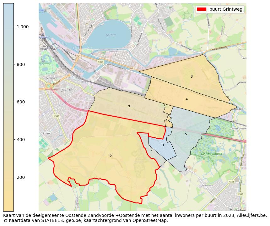 Aantal inwoners op de kaart van de buurt Grintweg: Op deze pagina vind je veel informatie over inwoners (zoals de verdeling naar leeftijdsgroepen, gezinssamenstelling, geslacht, autochtoon of Belgisch met een immigratie achtergrond,...), woningen (aantallen, types, prijs ontwikkeling, gebruik, type eigendom,...) en méér (autobezit, energieverbruik,...)  op basis van open data van STATBEL en diverse andere bronnen!