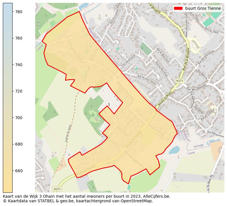 Aantal inwoners op de kaart van de buurt Gros Tienne: Op deze pagina vind je veel informatie over inwoners (zoals de verdeling naar leeftijdsgroepen, gezinssamenstelling, geslacht, autochtoon of Belgisch met een immigratie achtergrond,...), woningen (aantallen, types, prijs ontwikkeling, gebruik, type eigendom,...) en méér (autobezit, energieverbruik,...)  op basis van open data van STATBEL en diverse andere bronnen!