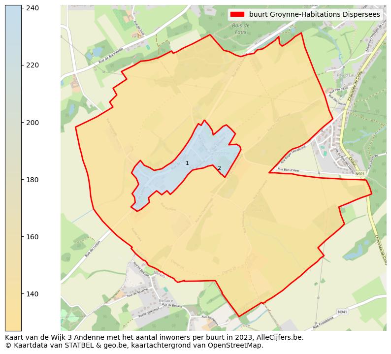 Aantal inwoners op de kaart van de buurt Groynne-Habitations Dispersees: Op deze pagina vind je veel informatie over inwoners (zoals de verdeling naar leeftijdsgroepen, gezinssamenstelling, geslacht, autochtoon of Belgisch met een immigratie achtergrond,...), woningen (aantallen, types, prijs ontwikkeling, gebruik, type eigendom,...) en méér (autobezit, energieverbruik,...)  op basis van open data van STATBEL en diverse andere bronnen!