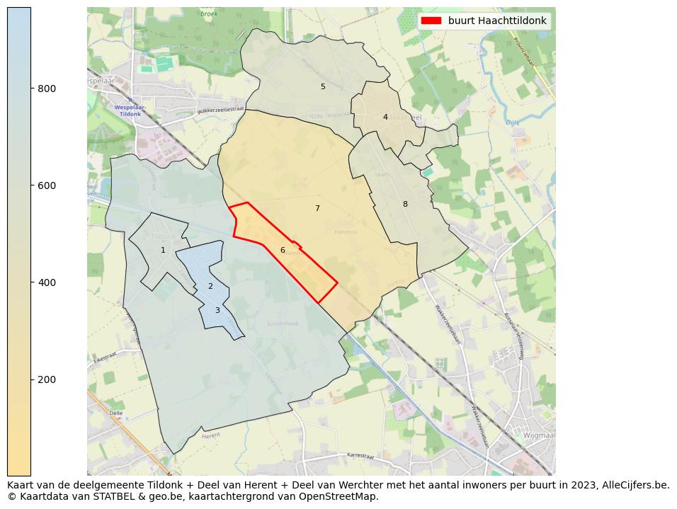 Aantal inwoners op de kaart van de buurt Haachttildonk: Op deze pagina vind je veel informatie over inwoners (zoals de verdeling naar leeftijdsgroepen, gezinssamenstelling, geslacht, autochtoon of Belgisch met een immigratie achtergrond,...), woningen (aantallen, types, prijs ontwikkeling, gebruik, type eigendom,...) en méér (autobezit, energieverbruik,...)  op basis van open data van STATBEL en diverse andere bronnen!
