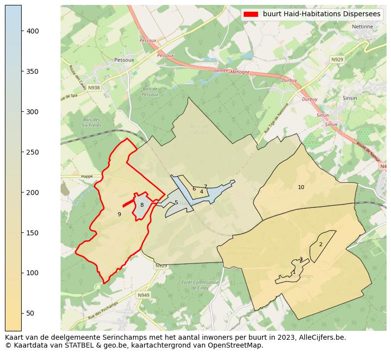 Aantal inwoners op de kaart van de buurt Haid-Habitations Dispersees: Op deze pagina vind je veel informatie over inwoners (zoals de verdeling naar leeftijdsgroepen, gezinssamenstelling, geslacht, autochtoon of Belgisch met een immigratie achtergrond,...), woningen (aantallen, types, prijs ontwikkeling, gebruik, type eigendom,...) en méér (autobezit, energieverbruik,...)  op basis van open data van STATBEL en diverse andere bronnen!