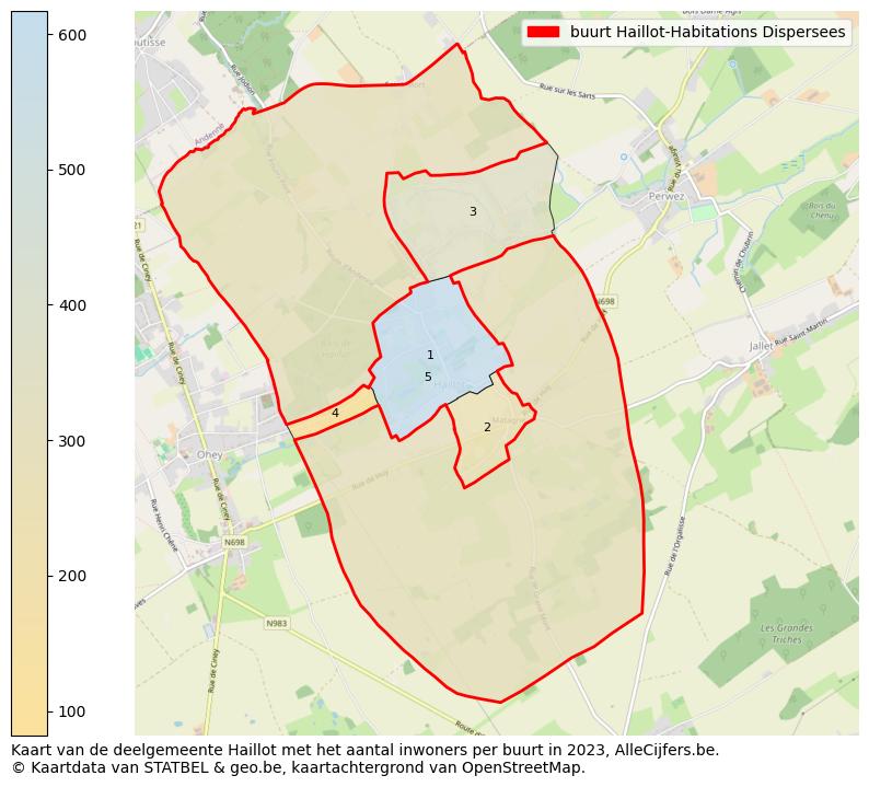 Aantal inwoners op de kaart van de buurt Haillot-Habitations Dispersees: Op deze pagina vind je veel informatie over inwoners (zoals de verdeling naar leeftijdsgroepen, gezinssamenstelling, geslacht, autochtoon of Belgisch met een immigratie achtergrond,...), woningen (aantallen, types, prijs ontwikkeling, gebruik, type eigendom,...) en méér (autobezit, energieverbruik,...)  op basis van open data van STATBEL en diverse andere bronnen!