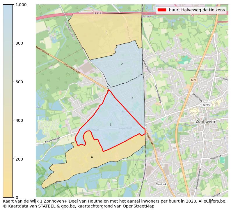 Aantal inwoners op de kaart van de buurt Halveweg-de Heikens: Op deze pagina vind je veel informatie over inwoners (zoals de verdeling naar leeftijdsgroepen, gezinssamenstelling, geslacht, autochtoon of Belgisch met een immigratie achtergrond,...), woningen (aantallen, types, prijs ontwikkeling, gebruik, type eigendom,...) en méér (autobezit, energieverbruik,...)  op basis van open data van STATBEL en diverse andere bronnen!