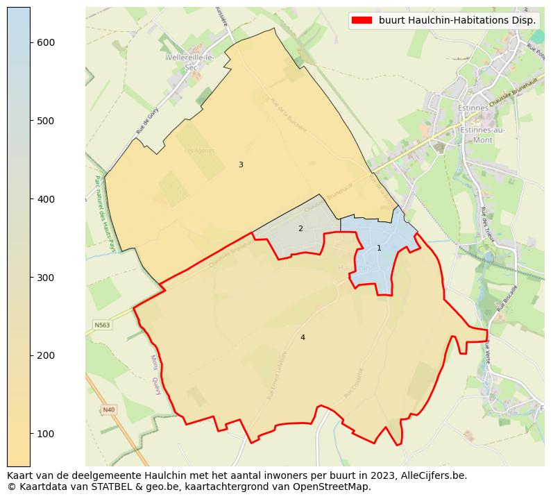 Aantal inwoners op de kaart van de buurt Haulchin-Habitations Disp.: Op deze pagina vind je veel informatie over inwoners (zoals de verdeling naar leeftijdsgroepen, gezinssamenstelling, geslacht, autochtoon of Belgisch met een immigratie achtergrond,...), woningen (aantallen, types, prijs ontwikkeling, gebruik, type eigendom,...) en méér (autobezit, energieverbruik,...)  op basis van open data van STATBEL en diverse andere bronnen!