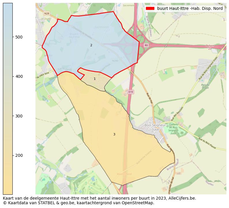 Aantal inwoners op de kaart van de buurt Haut-Ittre -Hab. Disp. Nord: Op deze pagina vind je veel informatie over inwoners (zoals de verdeling naar leeftijdsgroepen, gezinssamenstelling, geslacht, autochtoon of Belgisch met een immigratie achtergrond,...), woningen (aantallen, types, prijs ontwikkeling, gebruik, type eigendom,...) en méér (autobezit, energieverbruik,...)  op basis van open data van STATBEL en diverse andere bronnen!