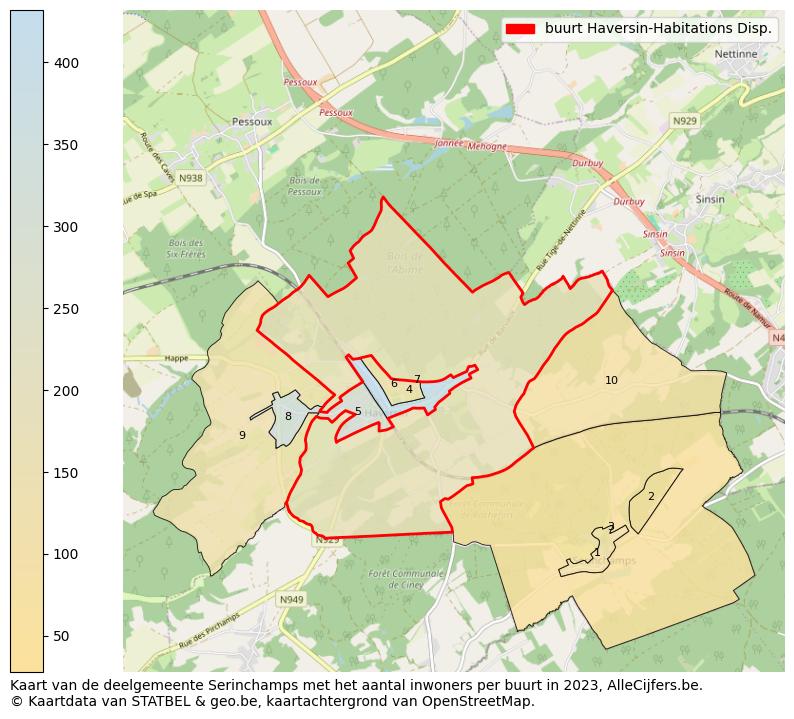 Aantal inwoners op de kaart van de buurt Haversin-Habitations Disp.: Op deze pagina vind je veel informatie over inwoners (zoals de verdeling naar leeftijdsgroepen, gezinssamenstelling, geslacht, autochtoon of Belgisch met een immigratie achtergrond,...), woningen (aantallen, types, prijs ontwikkeling, gebruik, type eigendom,...) en méér (autobezit, energieverbruik,...)  op basis van open data van STATBEL en diverse andere bronnen!