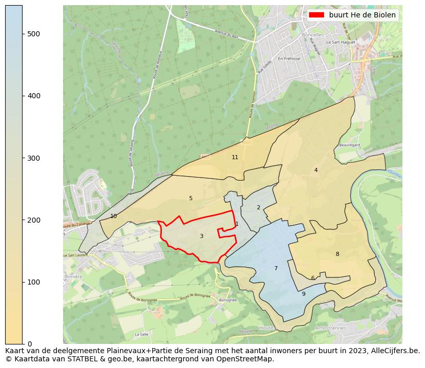 Aantal inwoners op de kaart van de buurt He de Biolen: Op deze pagina vind je veel informatie over inwoners (zoals de verdeling naar leeftijdsgroepen, gezinssamenstelling, geslacht, autochtoon of Belgisch met een immigratie achtergrond,...), woningen (aantallen, types, prijs ontwikkeling, gebruik, type eigendom,...) en méér (autobezit, energieverbruik,...)  op basis van open data van STATBEL en diverse andere bronnen!
