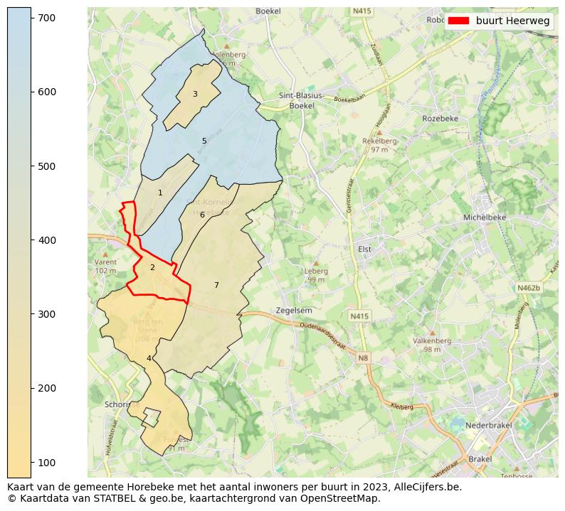 Aantal inwoners op de kaart van de buurt Heerweg: Op deze pagina vind je veel informatie over inwoners (zoals de verdeling naar leeftijdsgroepen, gezinssamenstelling, geslacht, autochtoon of Belgisch met een immigratie achtergrond,...), woningen (aantallen, types, prijs ontwikkeling, gebruik, type eigendom,...) en méér (autobezit, energieverbruik,...)  op basis van open data van STATBEL en diverse andere bronnen!