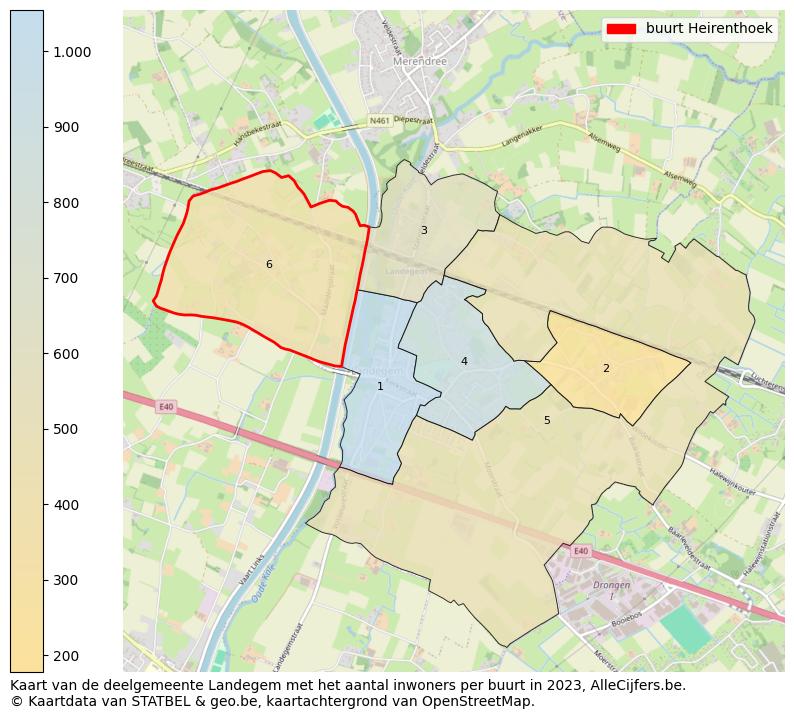 Aantal inwoners op de kaart van de buurt Heirenthoek: Op deze pagina vind je veel informatie over inwoners (zoals de verdeling naar leeftijdsgroepen, gezinssamenstelling, geslacht, autochtoon of Belgisch met een immigratie achtergrond,...), woningen (aantallen, types, prijs ontwikkeling, gebruik, type eigendom,...) en méér (autobezit, energieverbruik,...)  op basis van open data van STATBEL en diverse andere bronnen!